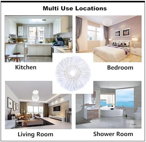 6 Pack Spin Mop Replacement Heads 63 Inch Round Microfiber Mop Refills 1