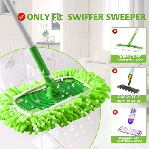 Sealuncle Mop Refills for Swiffer Sweeper 3 Pack