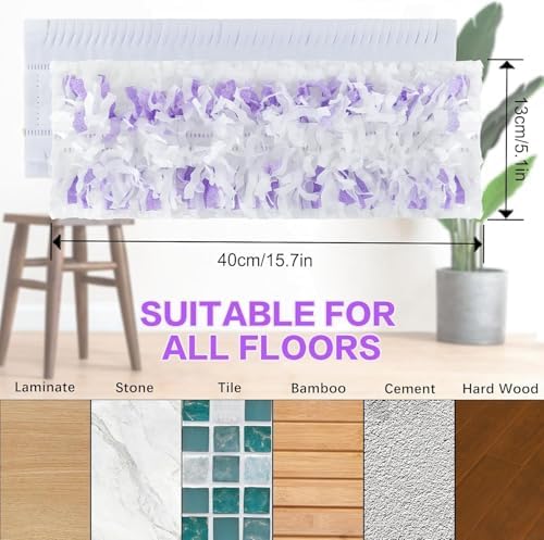 30 Pack Swiffer Power Mop Refill Pads - 10-Layer Premium Multi-Surface