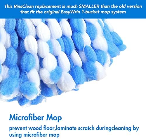 3 Pack Microfiber Mop Heads for O-Ceda RinseClean Spin Mop 1