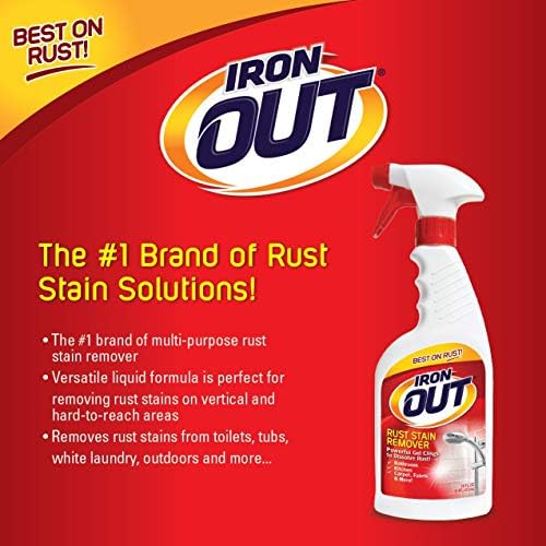 IRON OUT Rust Stain Remover Spray Gel 3-Pack