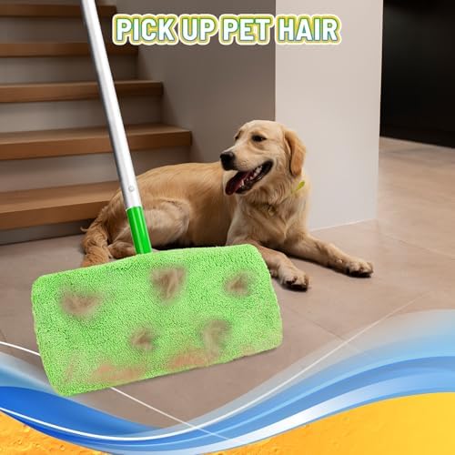 JINIOHEE Reusable Microfiber Mop Pads for Swiffer