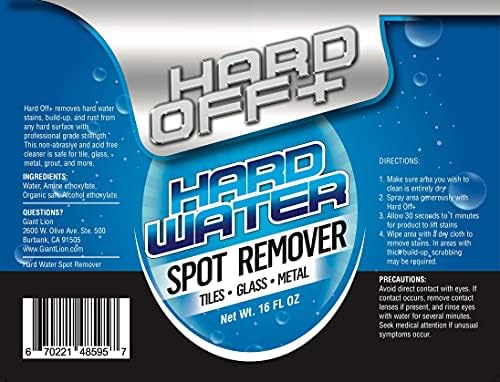 Giant Lion Hard Water Stain Remover 16oz 1
