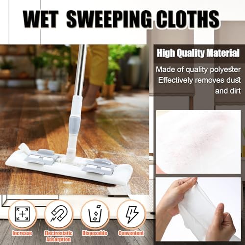 FillTouch 100 Count XL Wet Mopping Cloths Refills