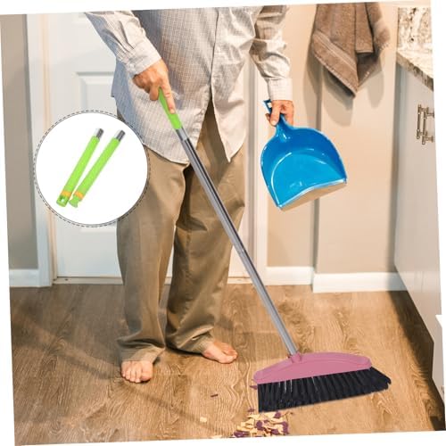2pcs Mop Handle End Caps Grip Replacement for Broom and Dustpan
