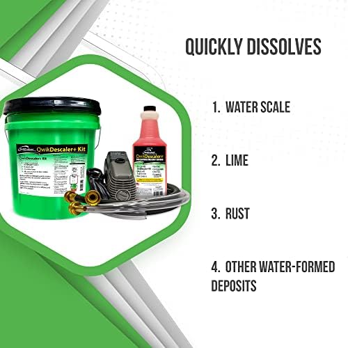 QwikDescaler 1 Quart Descaler Solution for Tankless Heaters