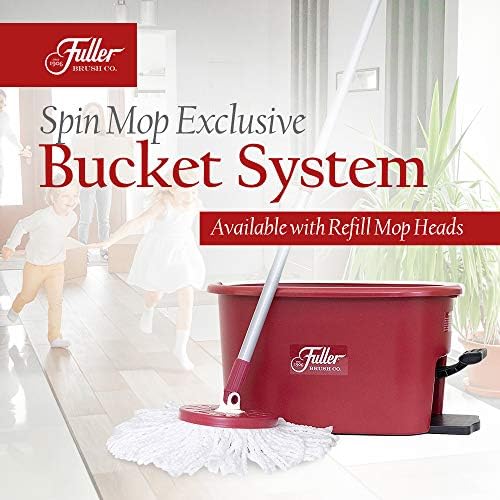 Fuller Brush Microfiber Refill Mop Head - Hands-Free Cleaning