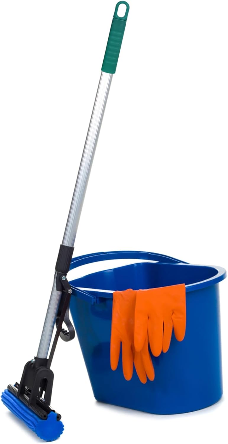 2PCS Durable Mop Handle Replacement with Non-Slip and Hanging Hole
