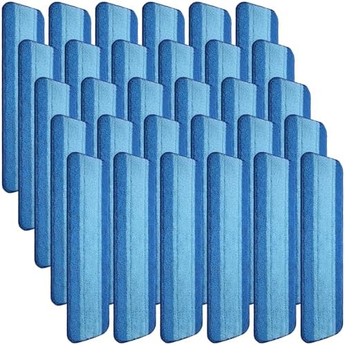 30 Piece Microfiber Mop Pads Reusable Bona Compatible