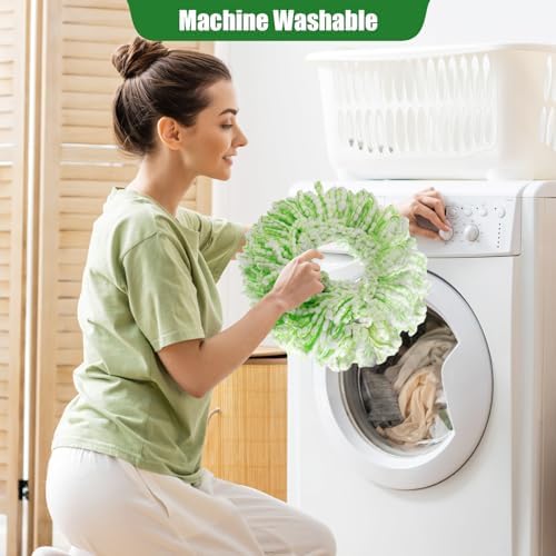 6 Pack Microfiber Mop Head Replacement for Libman Tornado Spin Mop