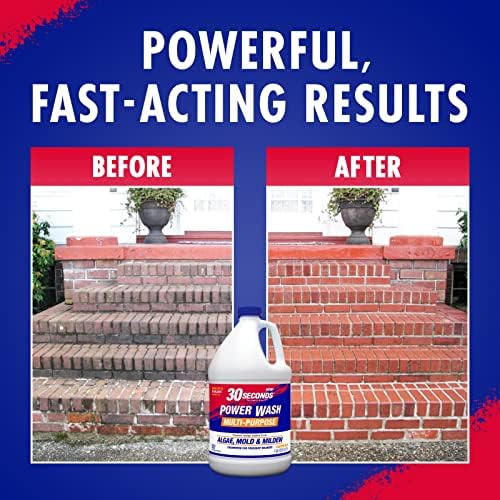 30 SECONDS Pressure Washer Cleaner 2 Pack - 20 Gallons per Bottle