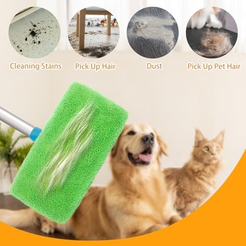 Unoutur Reusable Microfiber Mop Pads 16PCS