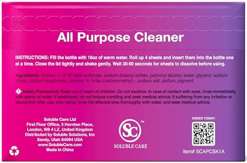 Soluble Care All-Purpose Cleaner Starter Kit