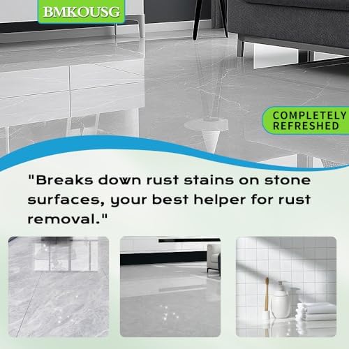 Bmkousg Rust Stain Remover for Marble Granite and Tile
