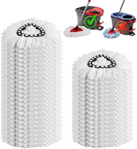 20Pack APOCHON Spin Mop Replacement Heads
