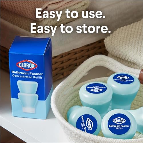 Clorox Bleach-Free Bathroom Foamer Refill Pods