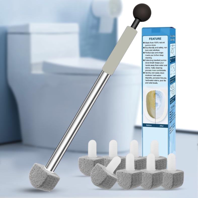 YINGMORE Pumice Stone Toilet Cleaner with Handle 1