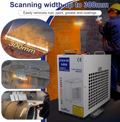 Ovsuqu Relfar Double Swing 1500W Laser Cleaner Machine