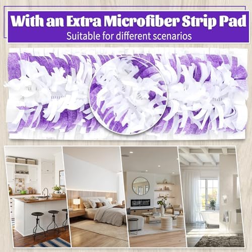 40 Pack Swiffer Power Mop Pads Replacement - Multi-Surface Wet Dry Mopping Refills