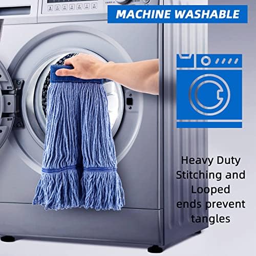 Star Maktion 3-Pack Heavy Duty Mop Head Replacement