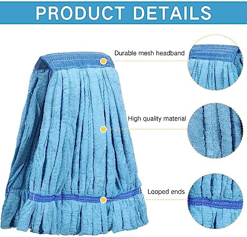Lallisa 10 Pcs Microfiber Mop Head Refill