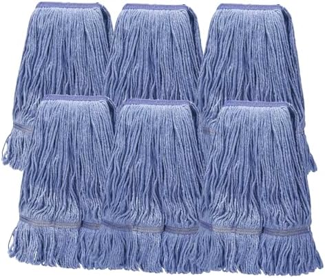 6 Pcs Heavy Duty Commercial Mop Replacement Heads 1