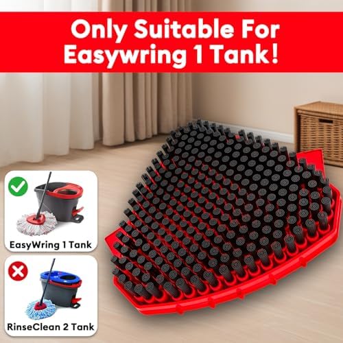 Dockvolt 2 Pack Scrub Brush Replacement for O-Cedar EasyWring 1 Tank