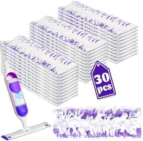 30 Pack Kusroie Swiffer Power Mop Pads Replacement