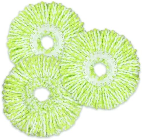 3 Pack Microfiber Mop Head Replacements for Libman Spin Mop