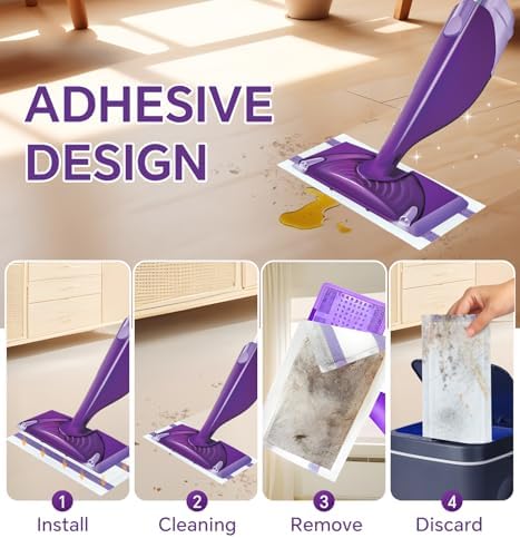 40 Count Liminfeit Wet Pads for Swiffer Wet Jet