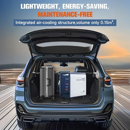 ZAC 1500W Air-Cooled Laser Cleaner Portable Class 1