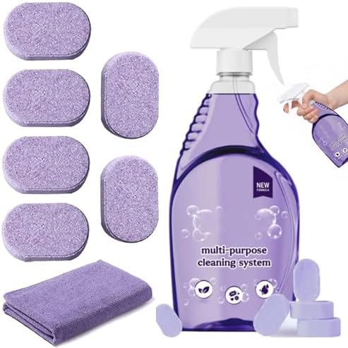 Eco-Friendly Dr Clean Spray Oven Cleaner 1 Bottle 6 Tablets