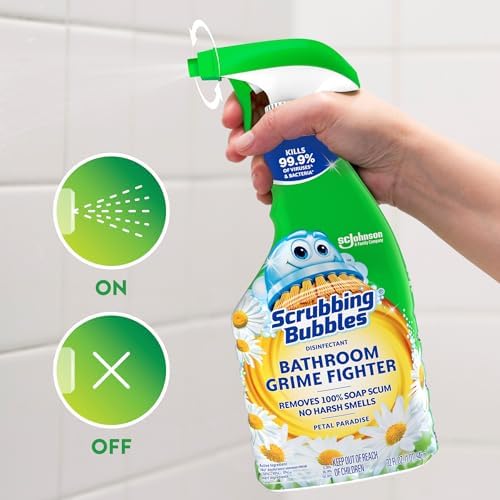 Scrubbing Bubbles Bathroom Cleaner Disinfectant Spray 32oz
