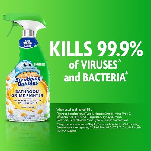 Scrubbing Bubbles Bathroom Cleaner Disinfectant Spray 32oz