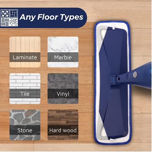F Flammi 6 Pack Microfiber Mop Pads for Bona Spray Mop 1