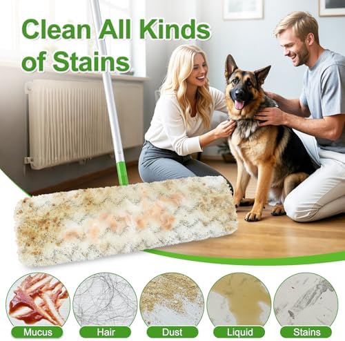 8 Pack Reusable Swiffer XL Mop Pads - Wet Dry Compatible