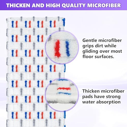 UMAYCOOL 3 Pack Reusable Swiffer Mop Pads