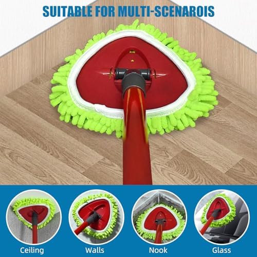 YWSHF Spin Mop Refill for O Cedar 3 Pack Replacement Heads