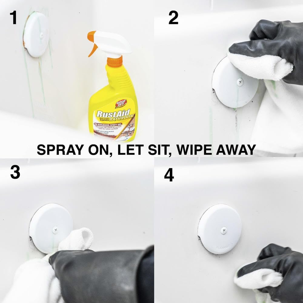 Bathroom Rust Stain Remover Spray - 22 oz