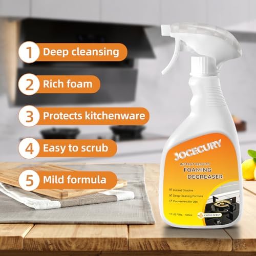 Jocecury 500ML Foam Cleaner Rust Remover Set