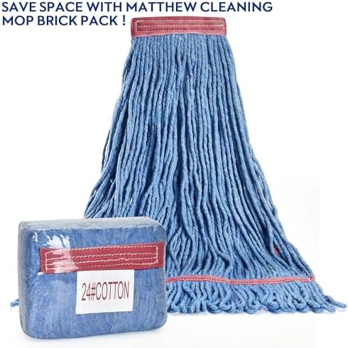 Matthew Heavy Duty Mop Head 24oz Pack of 3