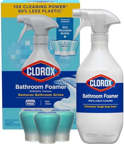 Clorox Bathroom Foamer Refill Kit - 1 Bottle 3 Refills
