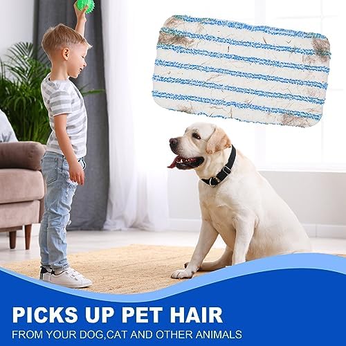 kCarpoly 4 Pack Reusable Mop Pads for 15x8 Inch Mops 1