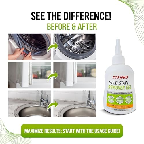 ECO JINUS Mold Stain Remover Gel 7 Fl Oz