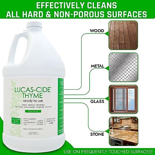 LUCAS-CIDE All Purpose Cleaner - Multipurpose Bathroom Kitchen Cleaner