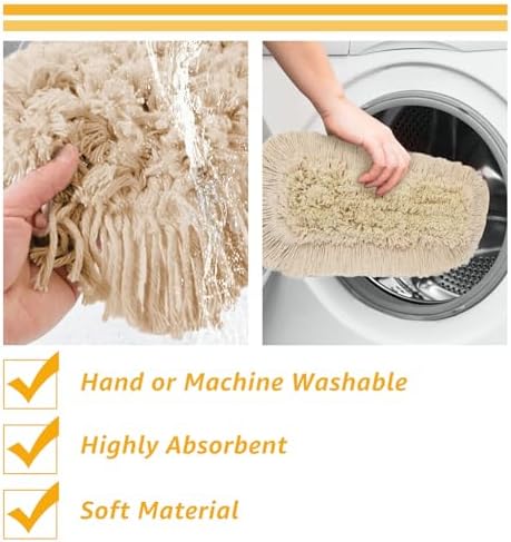YAYODS 3 Pack Dust Mop Replacement Heads