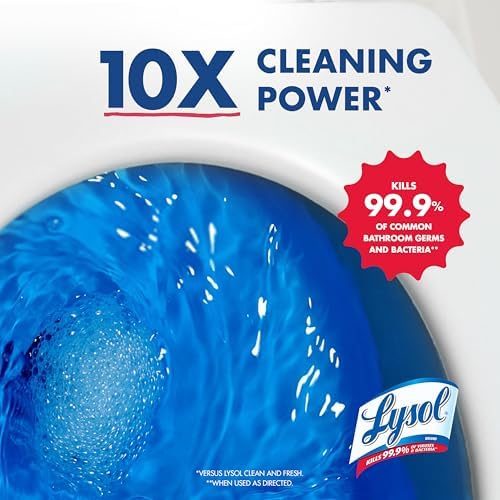 Lysol Max Strength Toilet Bowl Cleaner 24 oz 4ct 1