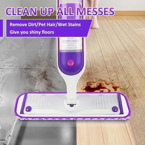 7 Reusable Swiffer PowerMop Refills - Microfiber Mop Pads