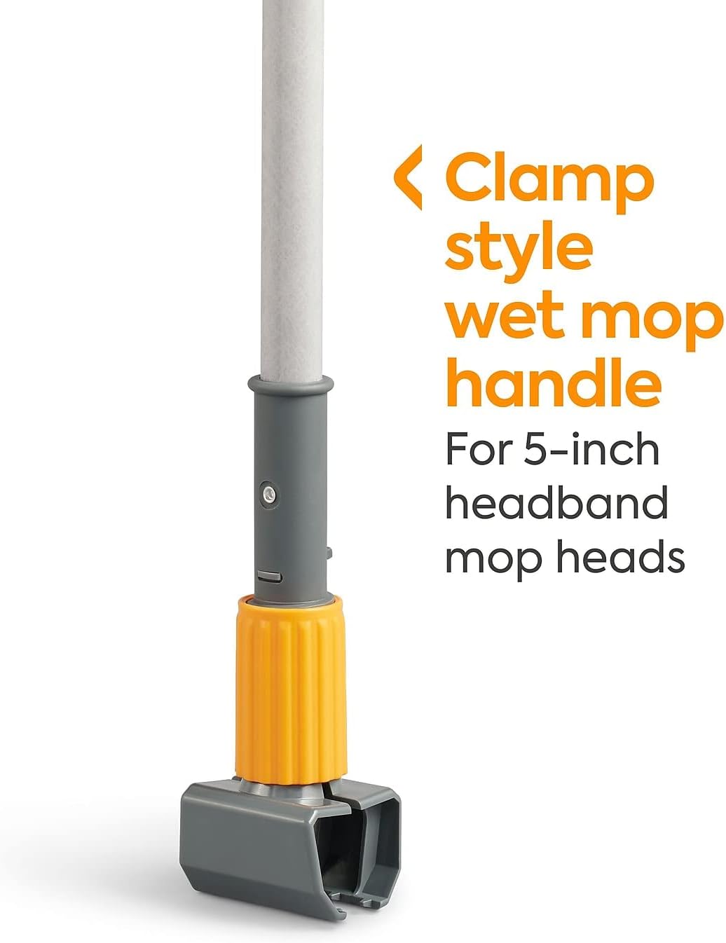 CW58016 60 Inch Clamp Style Fiberglass Mop Handle