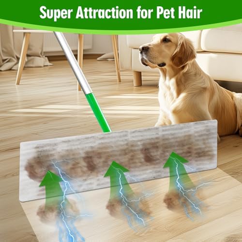 FURCIELOS XL Dry Sweeping Cloths for Swiffer